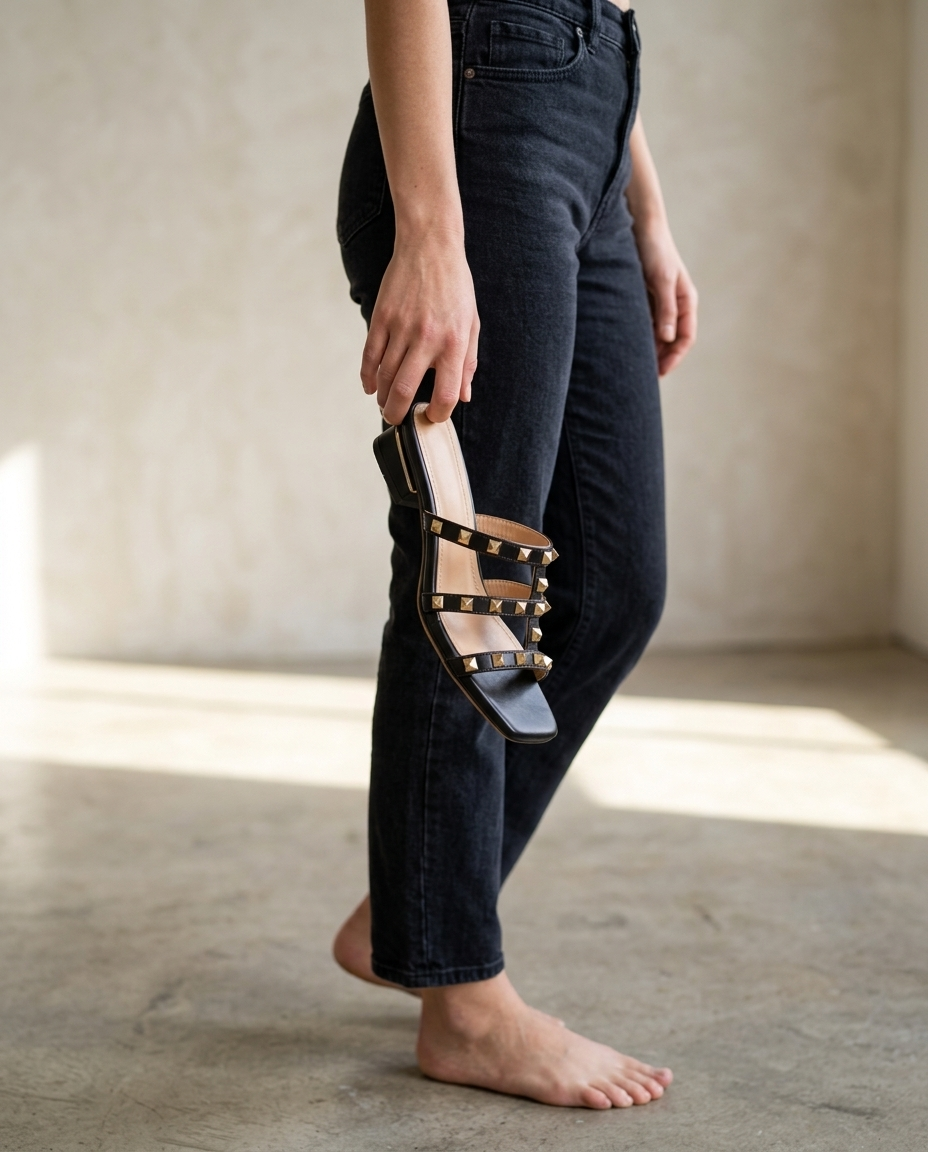 Odette Studded Sandal - lifestyle 15