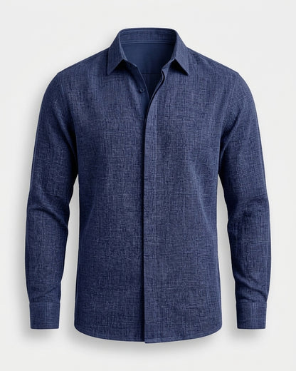 Oliver Heritage  – Long Sleeve catalog image in Deep Navy Blue