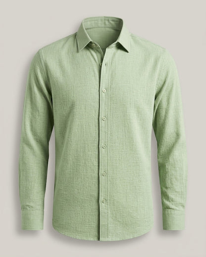 Oliver Heritage  – Long Sleeve catalog image in Matcha
