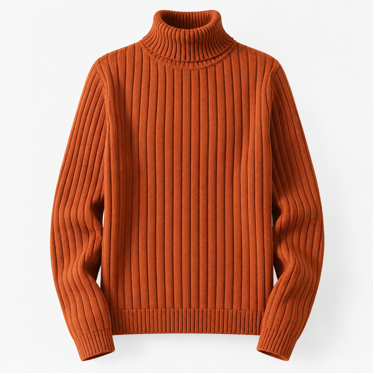 Ondine Comfort Ribbed Turtleneck Sweater | Emory & Blanc