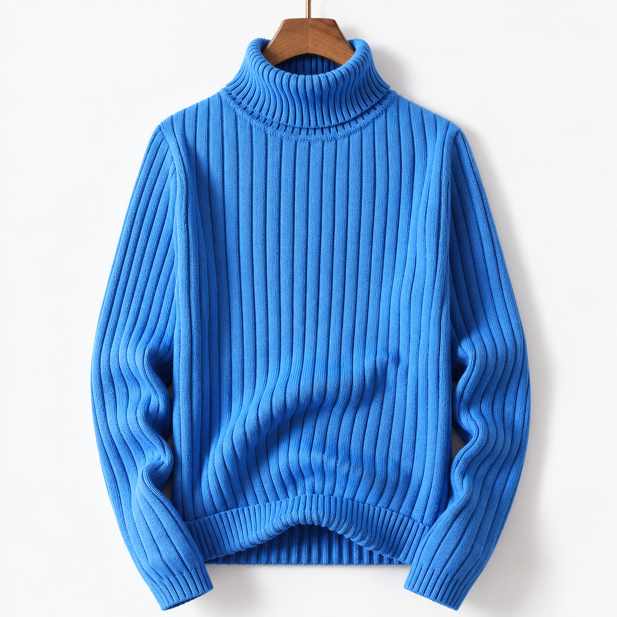 Ondine Comfort Ribbed Turtleneck Sweater | Emory & Blanc