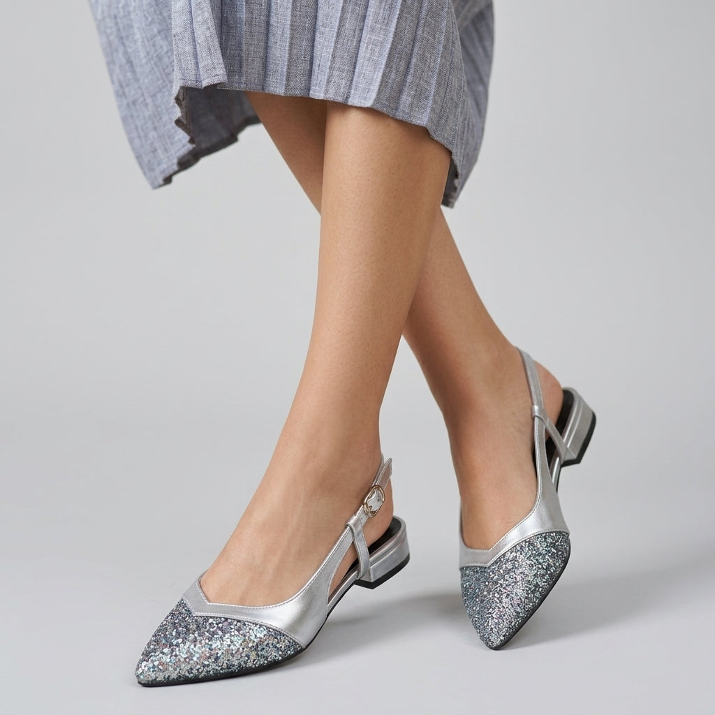 Pointed Strap Sandal