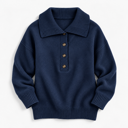 Romilly Relaxed Fit Pullover Sweater | Emory & Blanc