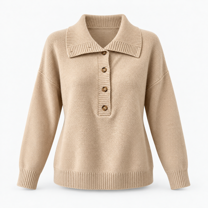 Romilly Relaxed Fit Pullover Sweater | Emory & Blanc