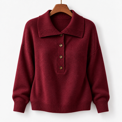 Romilly Relaxed Fit Pullover Sweater | Emory & Blanc