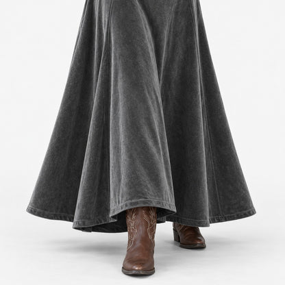 Romy Soft Maxi Dress, Button-Front | Emory & Blanc