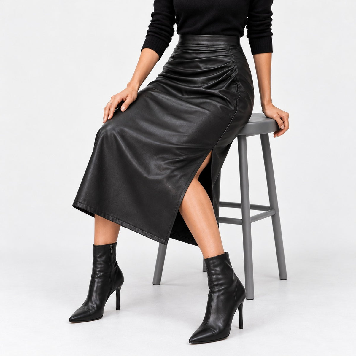 Rosalba Comfort Midi Skirt | Emory & Blanc