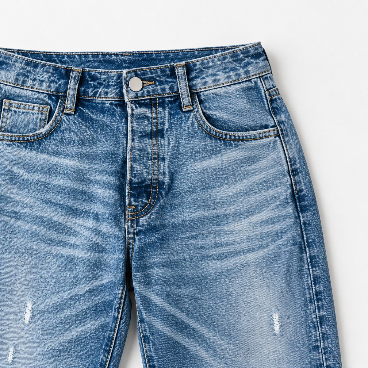 Rosalyn Comfort Straight-Leg Cropped Jeans | Emory & Blanc