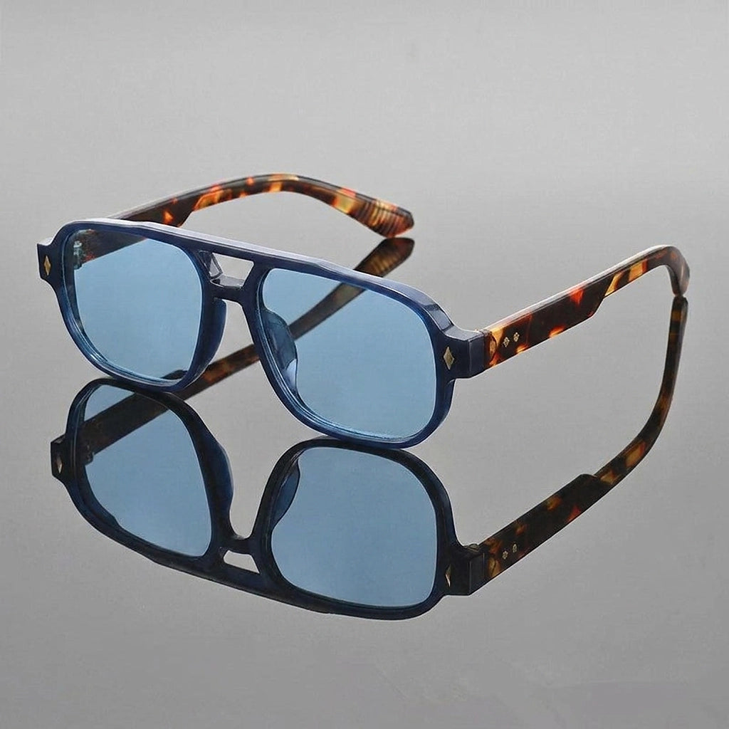 Ruben Everyday Navigator Sunglasses — Blue & Tortoise | Emory & Blanc