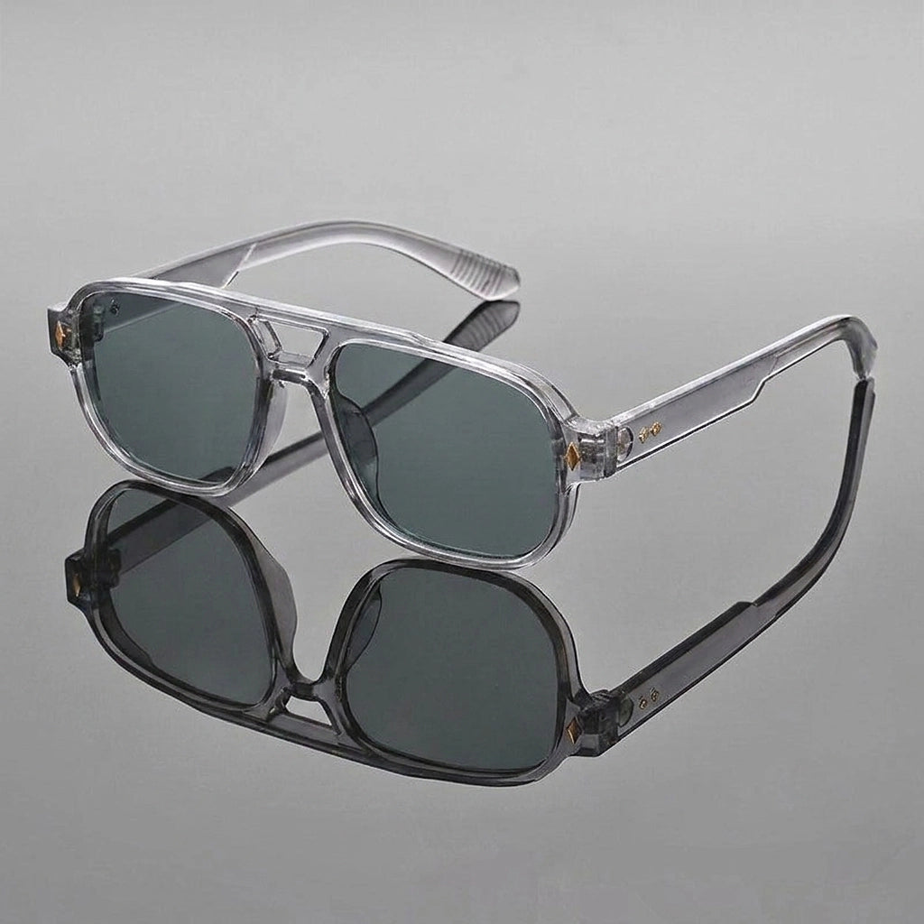 Ruben Everyday Navigator Sunglasses — Crystal Gray | Emory & Blanc