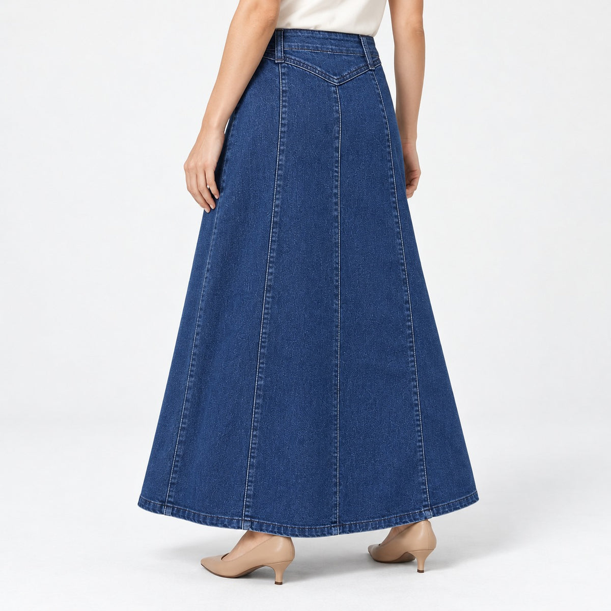 Salome Soft A-Line Maxi Skirt | Emory & Blanc