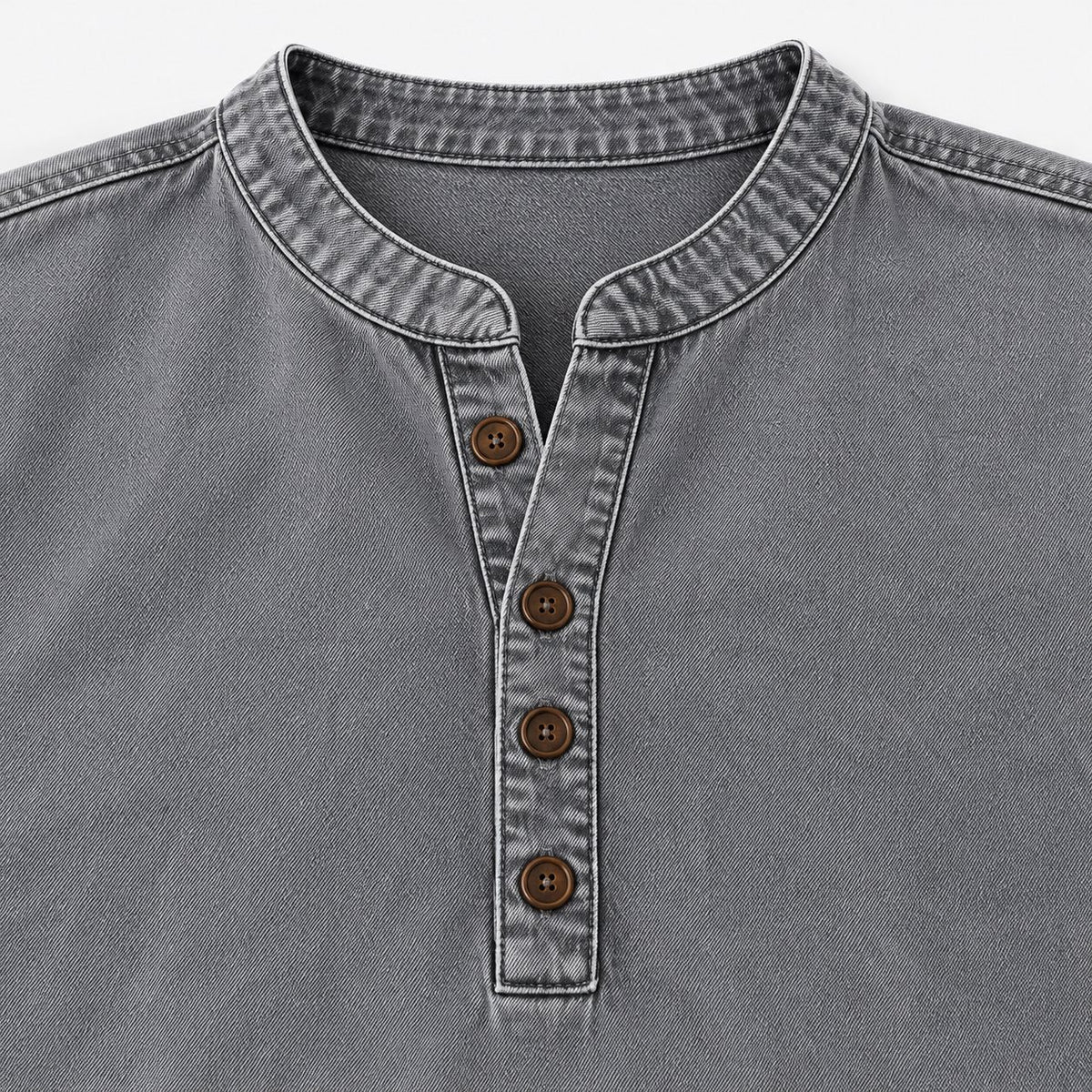 Selene Relaxed Fit Side-Button Tunic Top | Emory & Blanc