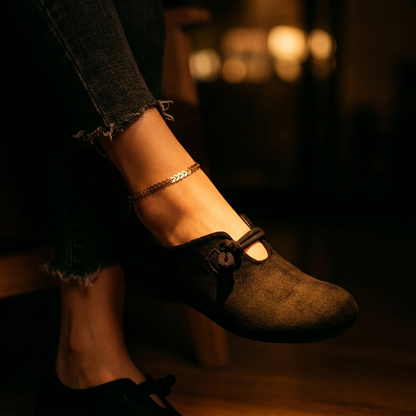 Seraphine Knotted Flat | Emory & Blanc