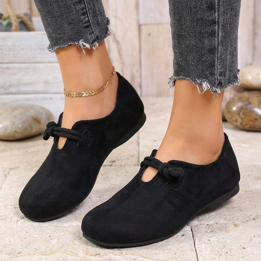 Seraphine Knotted Flat | Emory & Blanc