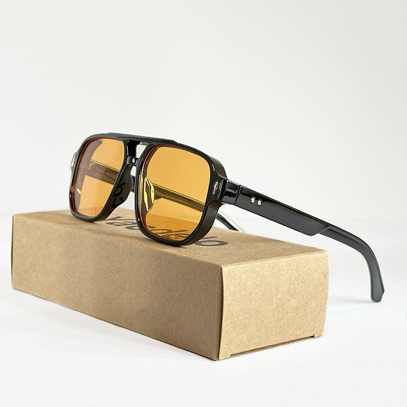 Severin Lightweight Navigator Sunglasses — Sunny | Emory & Blanc