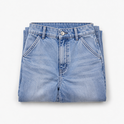 Suzette Soft Barrel-Leg Jeans, Cropped | Emory & Blanc