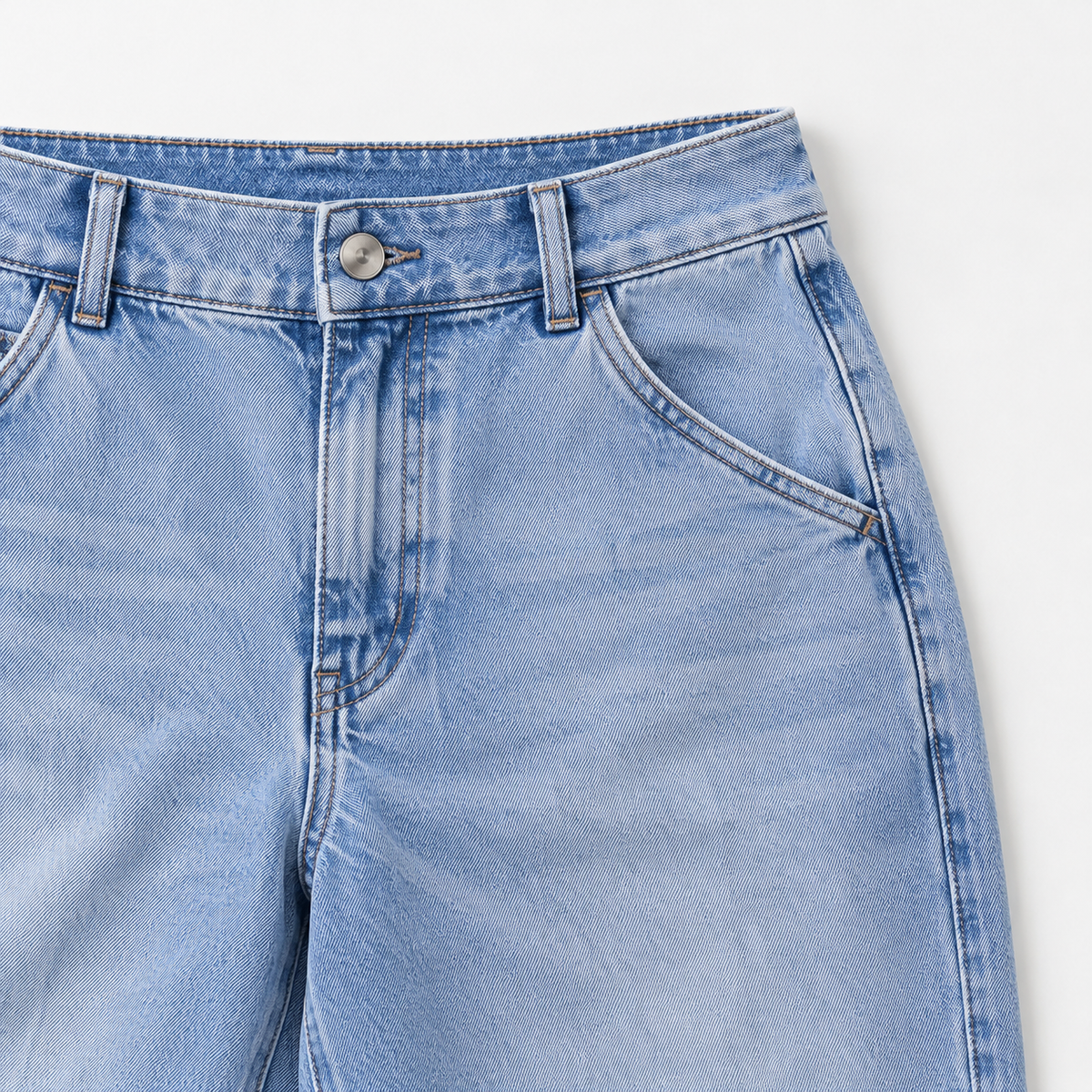 Suzette Soft Barrel-Leg Jeans, Cropped | Emory & Blanc