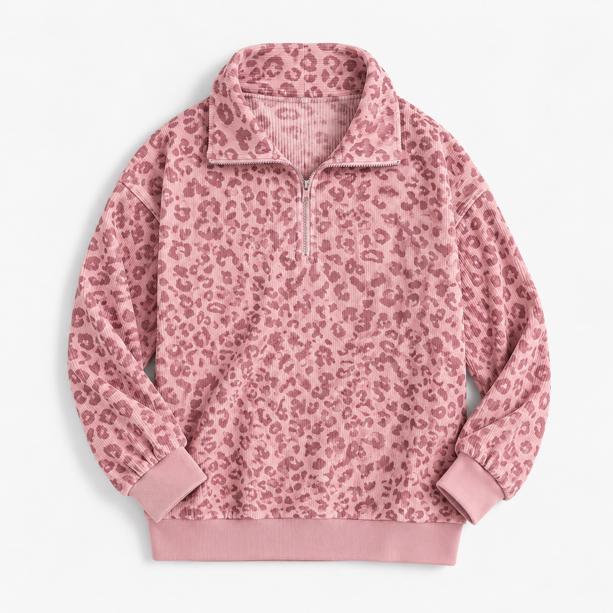 Talia Stretch Pullover, Half-Zip Collar | Emory & Blanc
