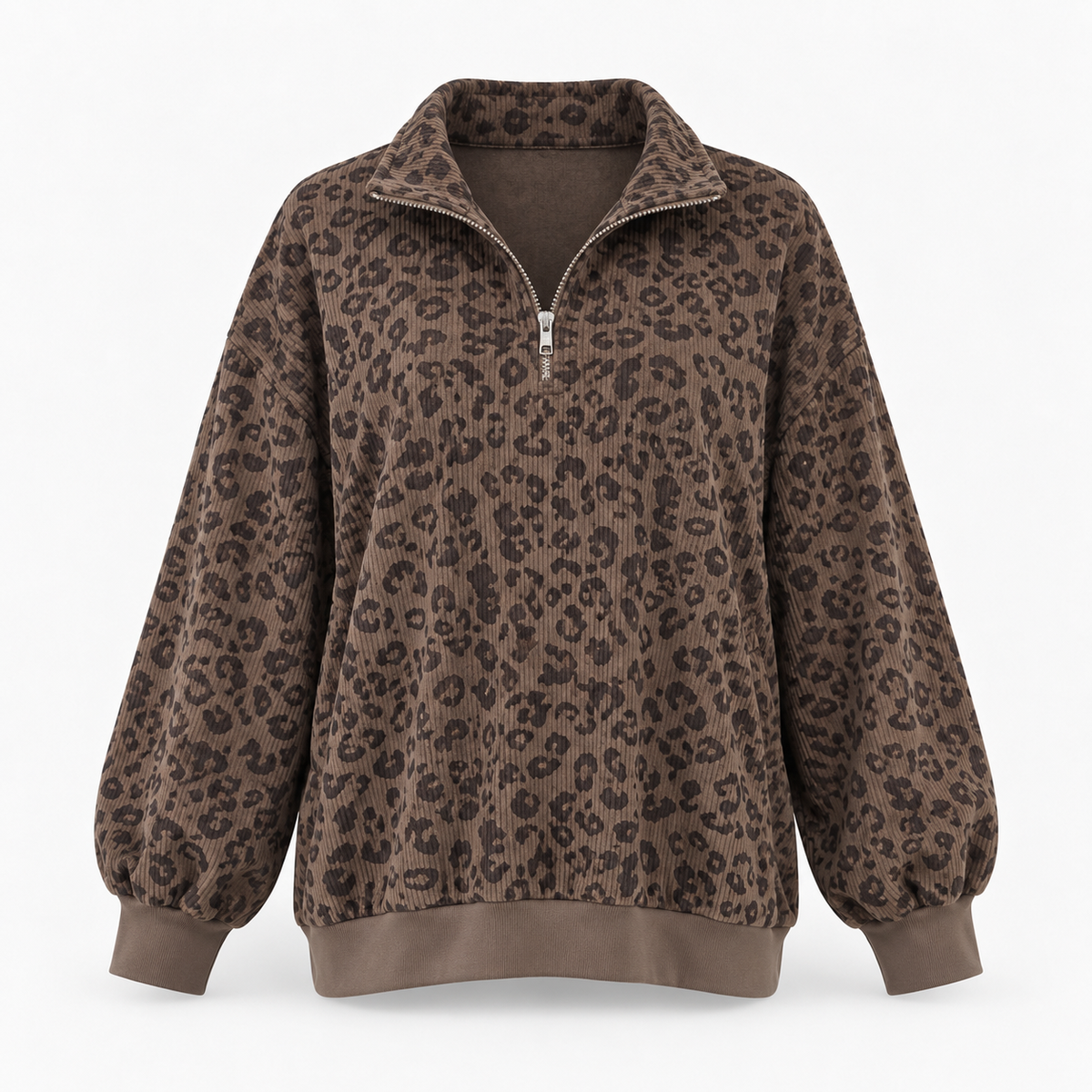 Talia Stretch Pullover, Half-Zip Collar | Emory & Blanc
