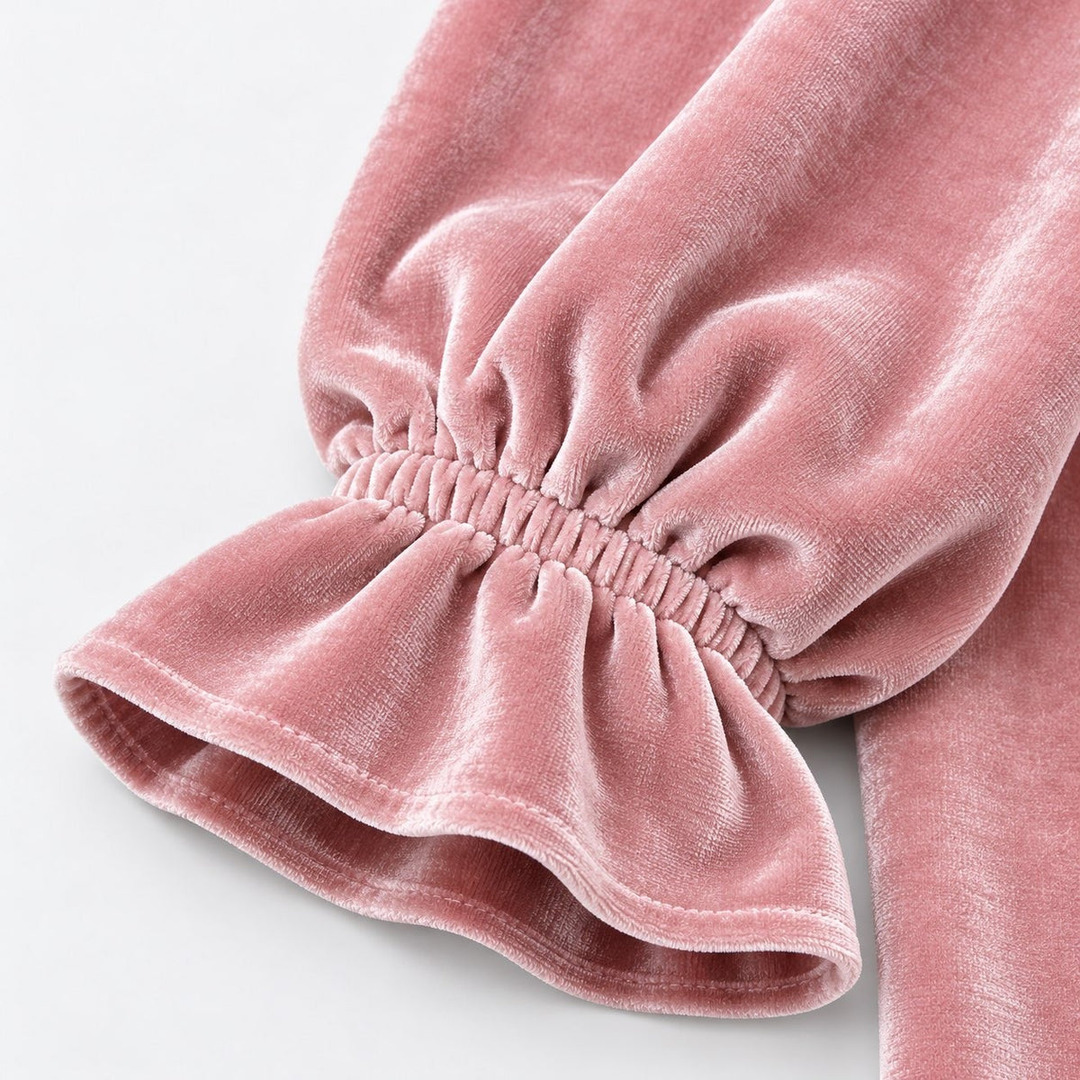 Tallulah Relaxed Fit Hoodie, Ruffle Cuffs | Emory & Blanc