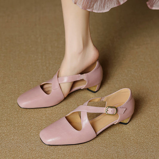 The Camille Cross-Strap Heel - product image 1