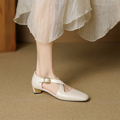 The Camille Cross-Strap Heel - product image 11