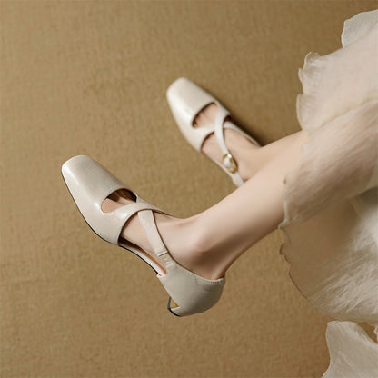The Camille Cross-Strap Heel - product image 12