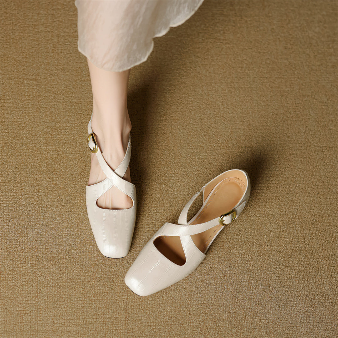 The Camille Cross-Strap Heel - product image 13