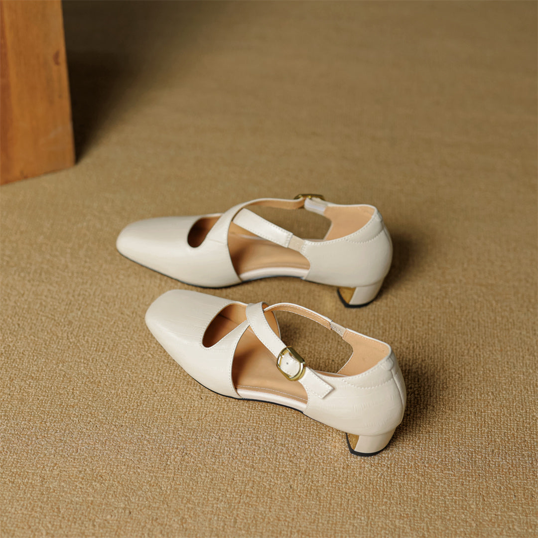The Camille Cross-Strap Heel - product image 15
