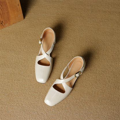 The Camille Cross-Strap Heel - product image 16