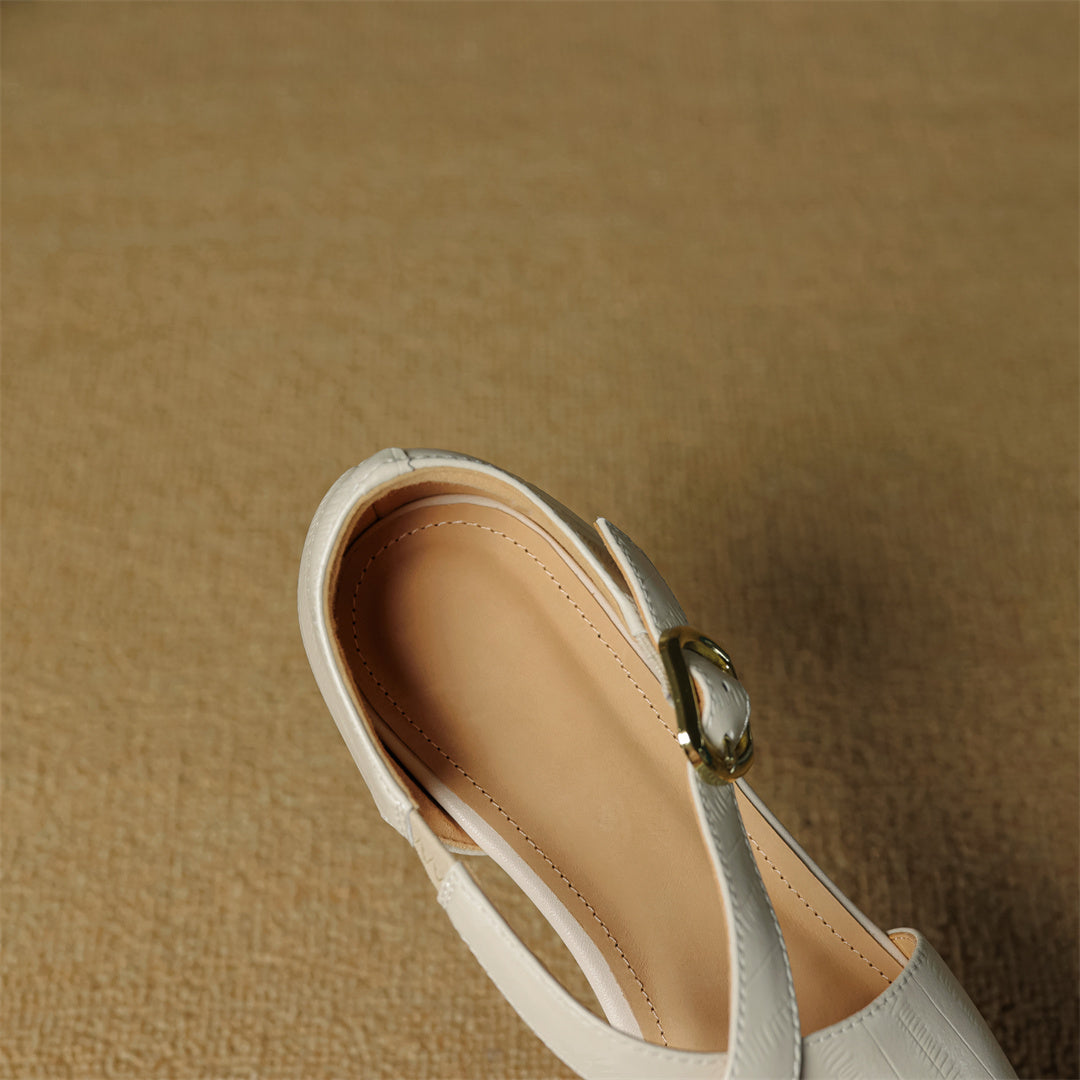 The Camille Cross-Strap Heel - product image 18