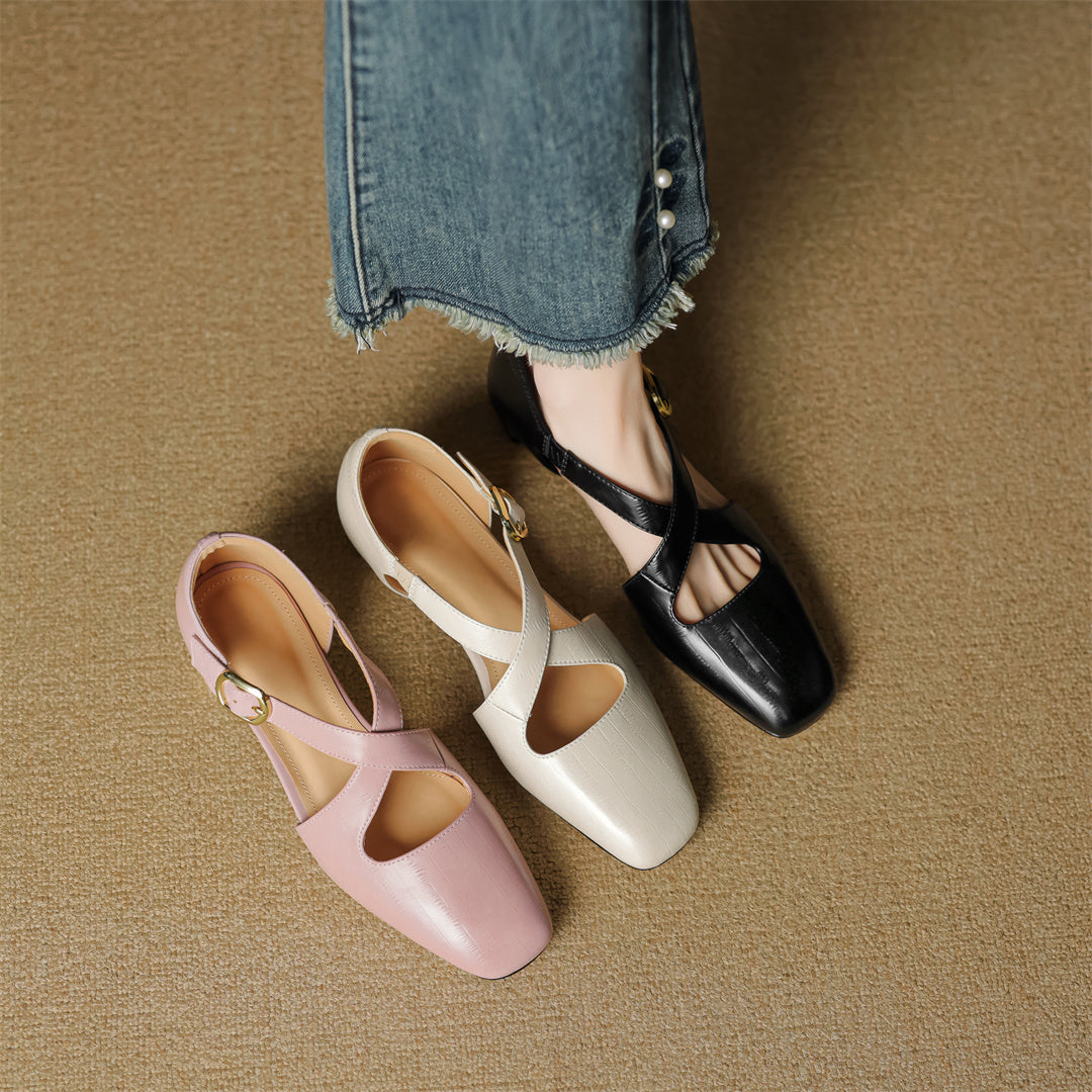 The Camille Cross-Strap Heel - product image 26