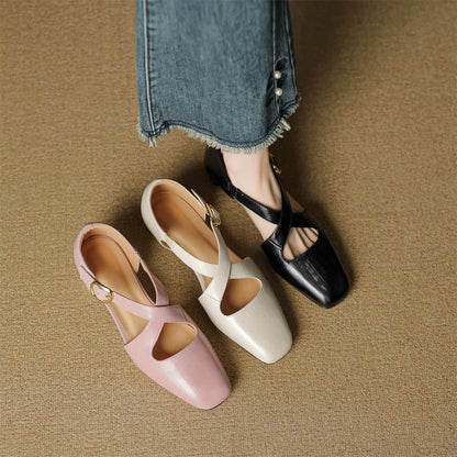 The Camille Cross-Strap Heel - product image 26