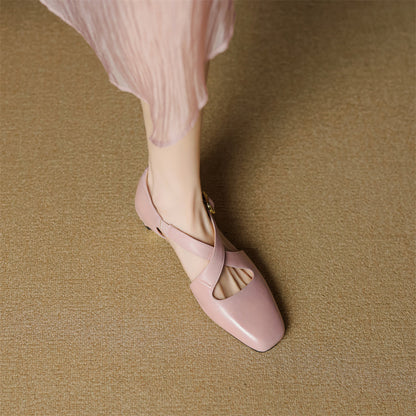 The Camille Cross-Strap Heel - product image 4