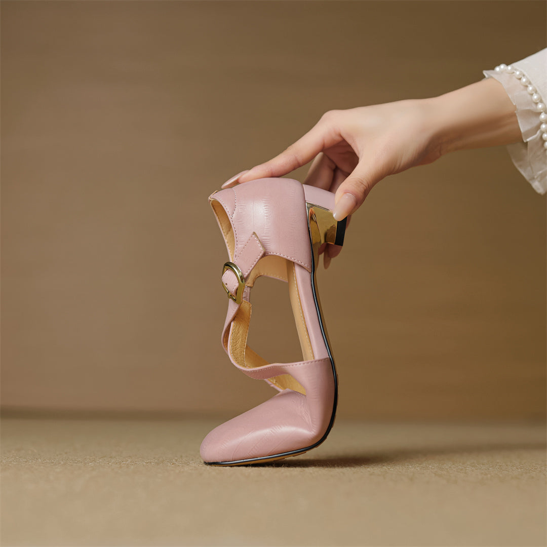 The Camille Cross-Strap Heel - product image 6