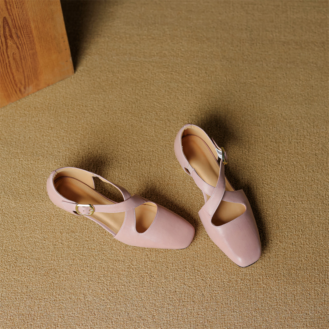 The Camille Cross-Strap Heel - product image 7