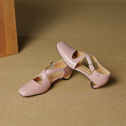 The Camille Cross-Strap Heel - product image 8