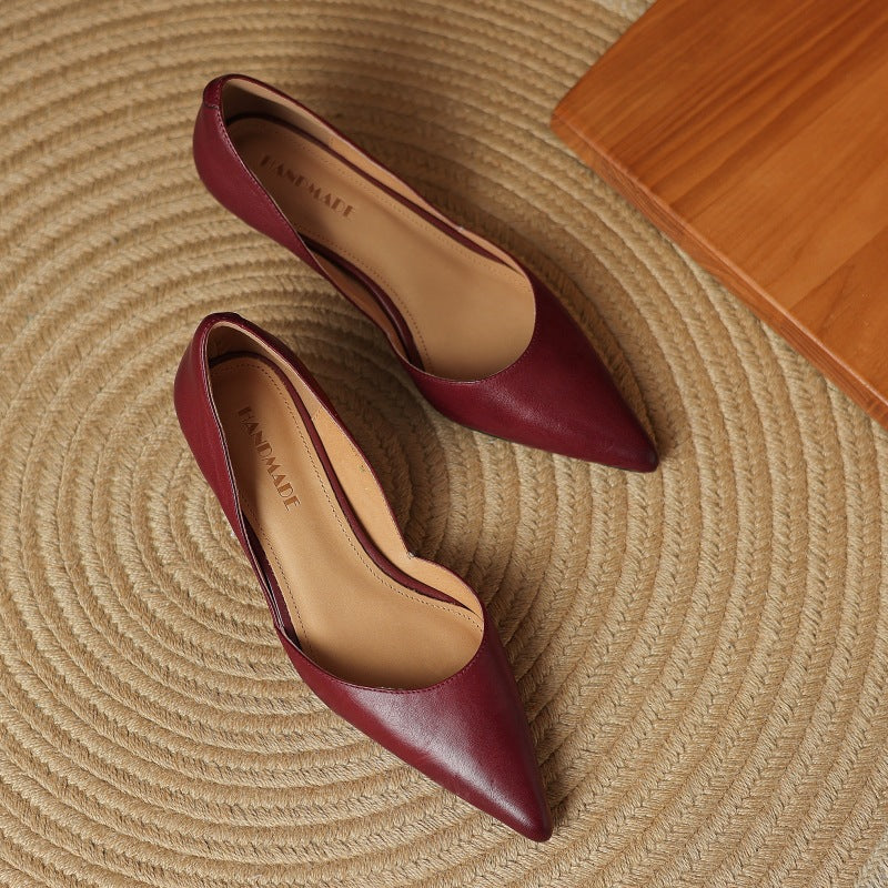 The Carina Leather Heel - product image 1