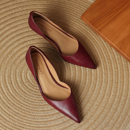 The Carina Leather Heel - product image 1