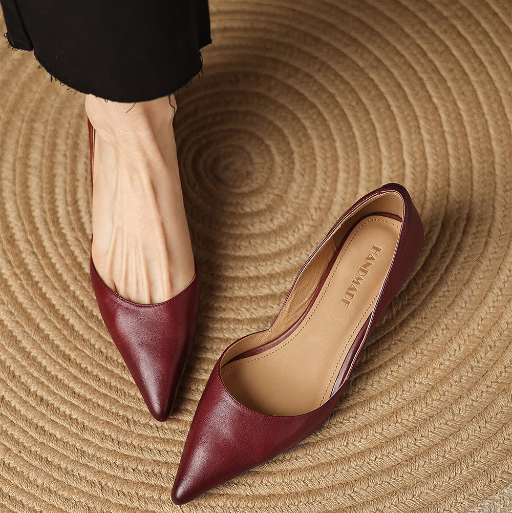 The Carina Leather Heel - product image 5