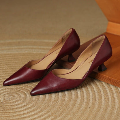 The Carina Leather Heel - product image 6