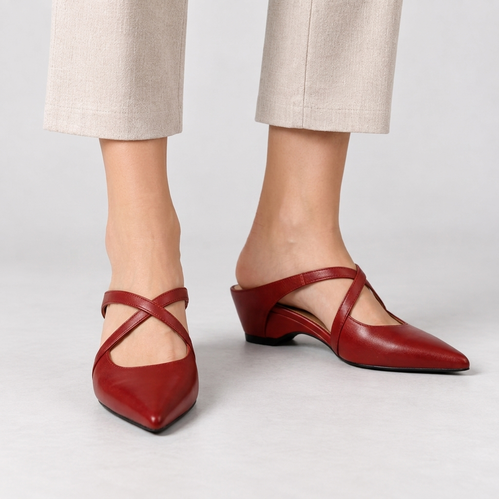 The Elara Cross-Strap | Emory & Blanc