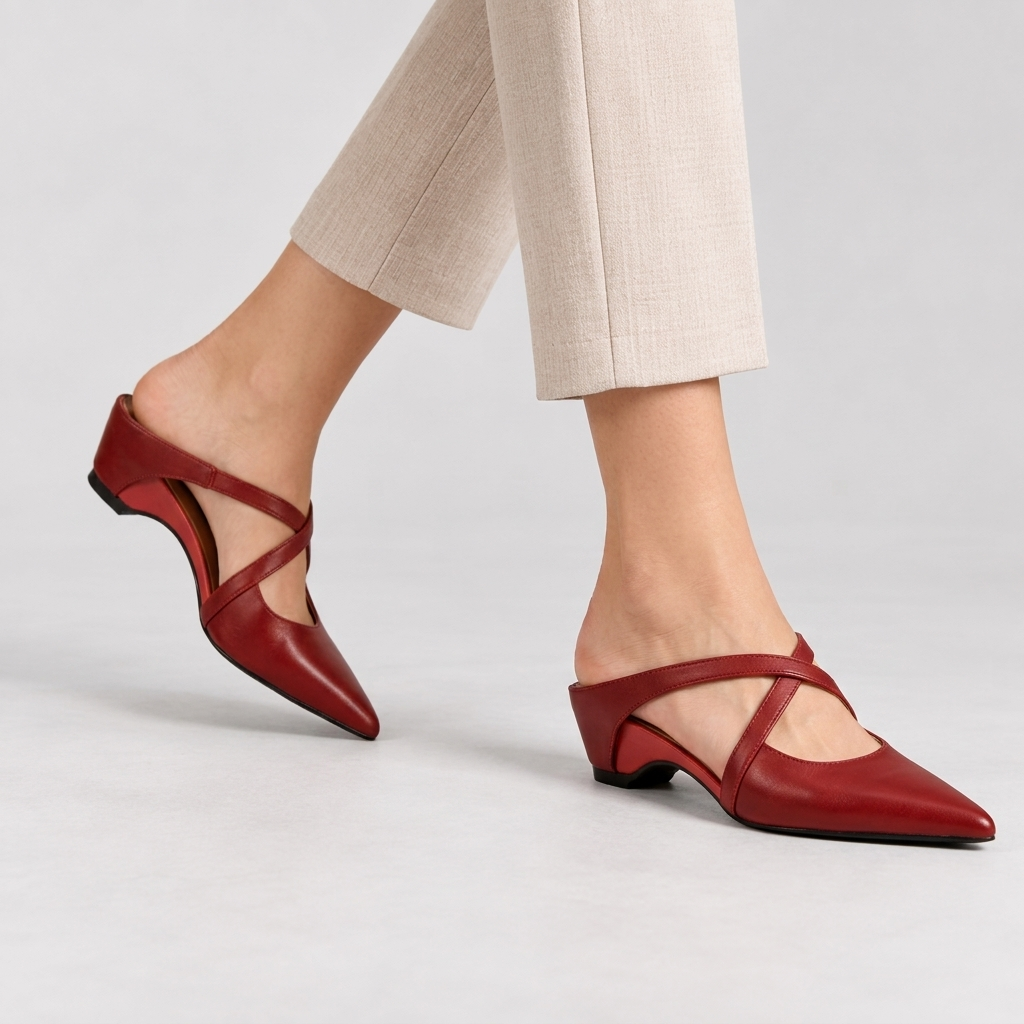 The Elara Cross-Strap | Emory & Blanc