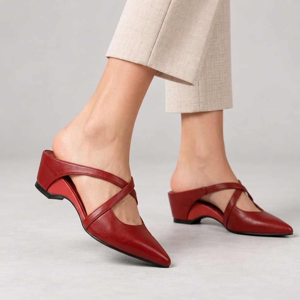 The Elara Cross-Strap | Emory & Blanc