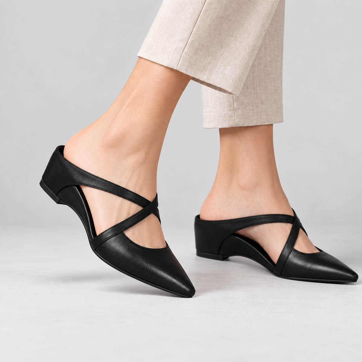 The Elara Cross-Strap | Emory & Blanc