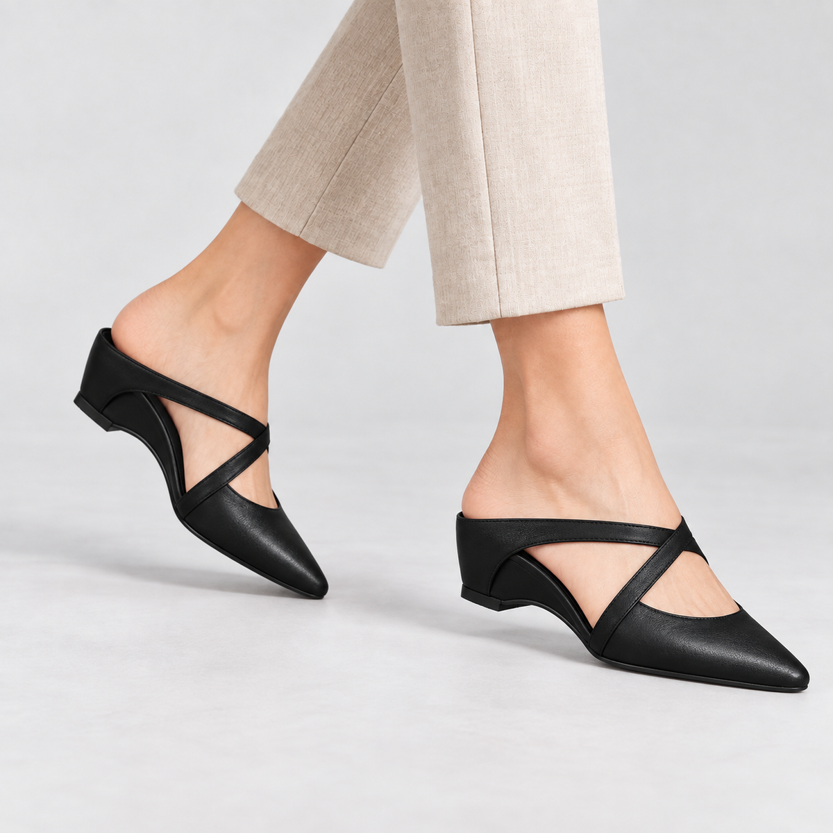 The Elara Cross-Strap | Emory & Blanc