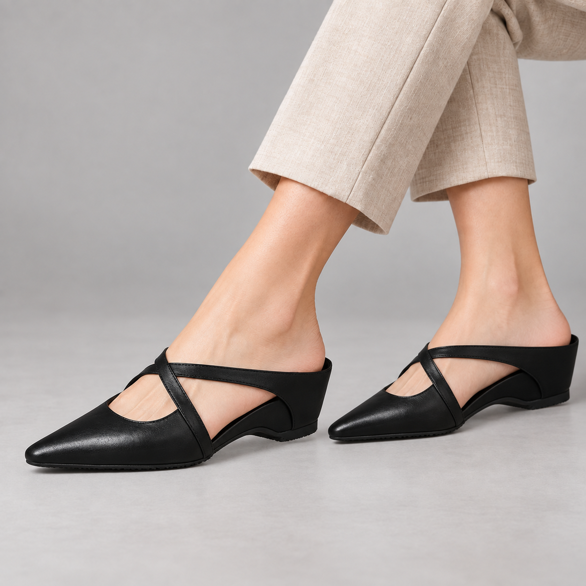 The Elara Cross-Strap | Emory & Blanc