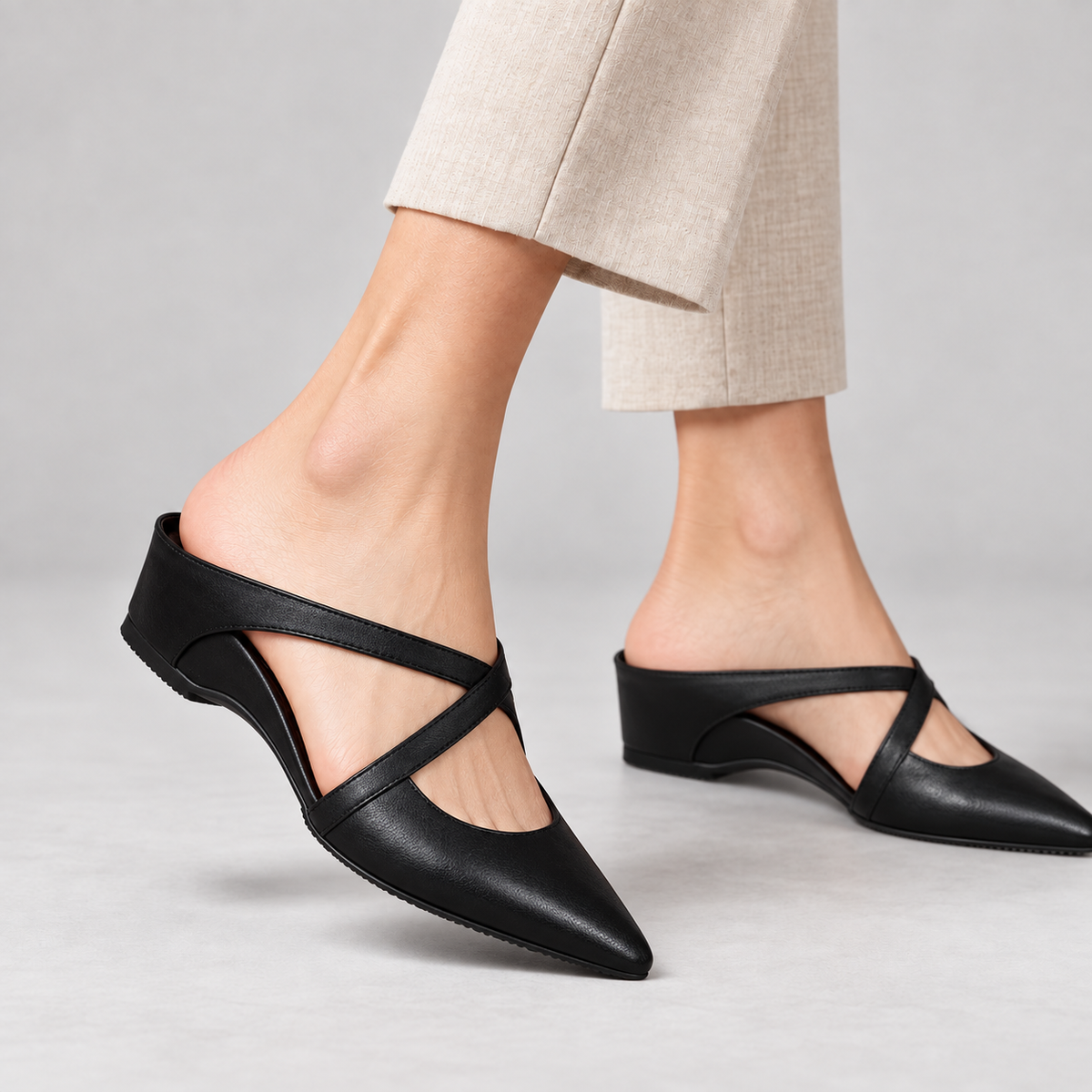 The Elara Cross-Strap | Emory & Blanc