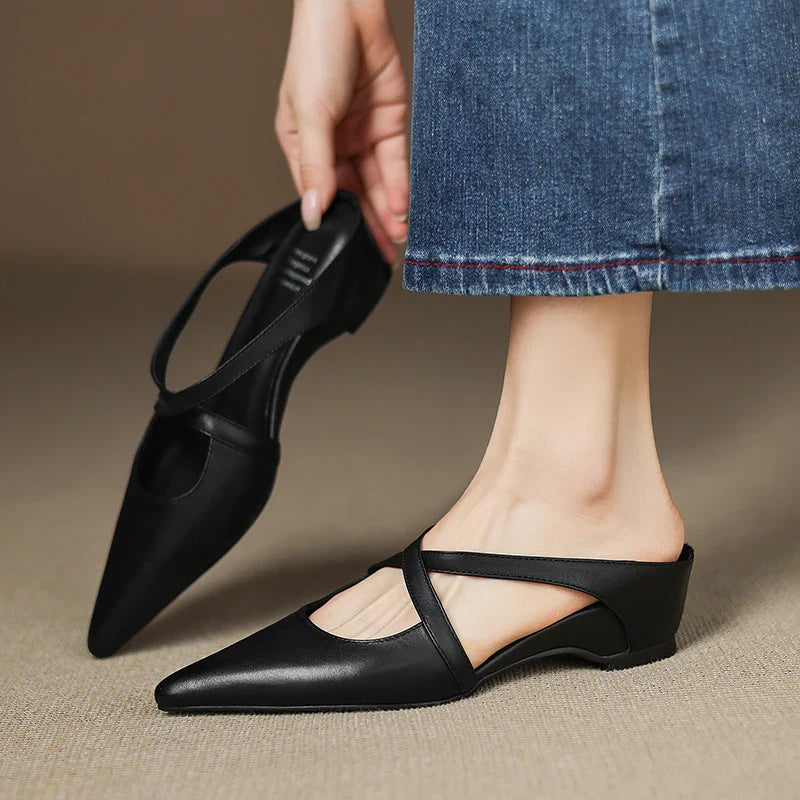 The Elara Cross-Strap Mule image 13