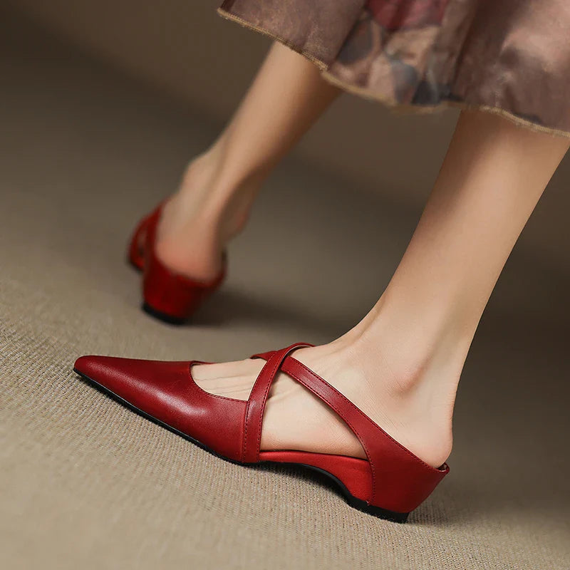 The Elara Cross-Strap Mule image 4